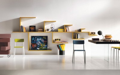 دکوراسیون کتابخانه منازل و نحوه ی چیدمان صحیح کتاب ها 