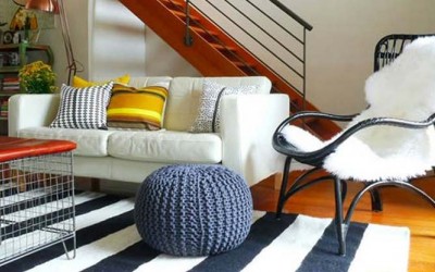 انواع پوف های مدرن و سنتی در دکوراسیون منازل