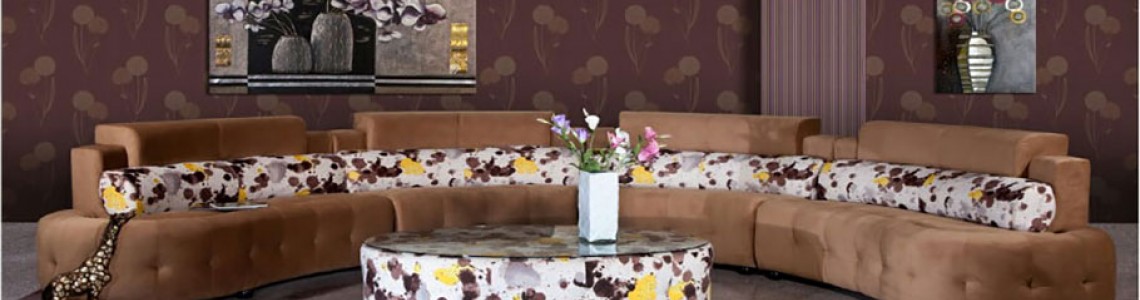 اصول صحیح چیدمان مبل های گرد و نیم دایره اصول صحیح چیدمان مبل های گرد و نیم دایره