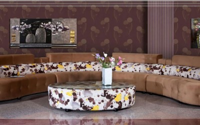 اصول صحیح چیدمان مبل های گرد و نیم دایره