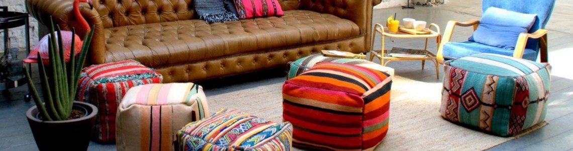 کاربرد مبل های عثمانی و پاف ها در منازل کاربرد مبل های عثمانی و پاف ها در منازل