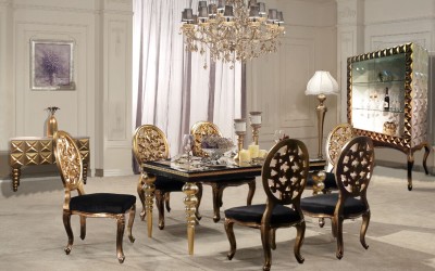 دکوراسیون کلاسیک اتاق ناهارخوری