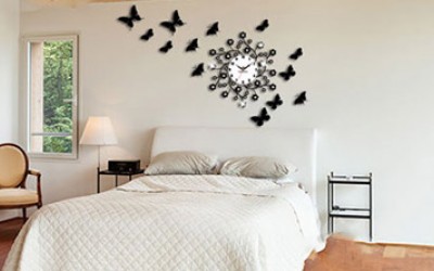 ساعت در دکوراسیون منزل