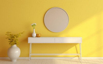 بهترین رنگ برای آینه و کنسول