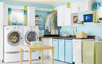 دکوراسیون و چیدمان اتاق رخت شویی