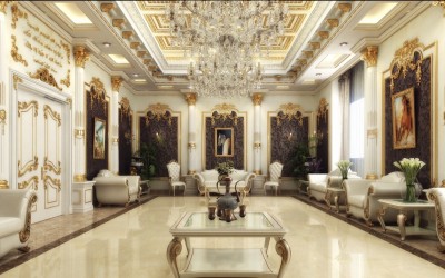 دکوراسیون داخلی منزل با مبل کلاسیک