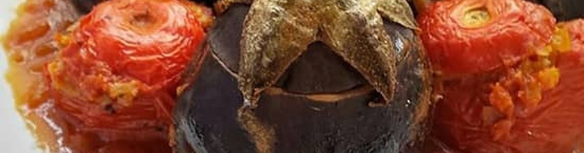 دلمه بادمجان دلمه بادمجان