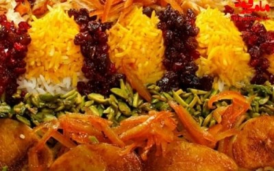 مرصع پلو مجلسی