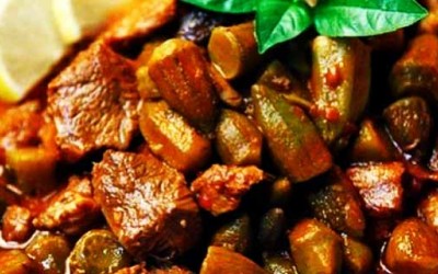 خورشت بامیه خورشت بامیه