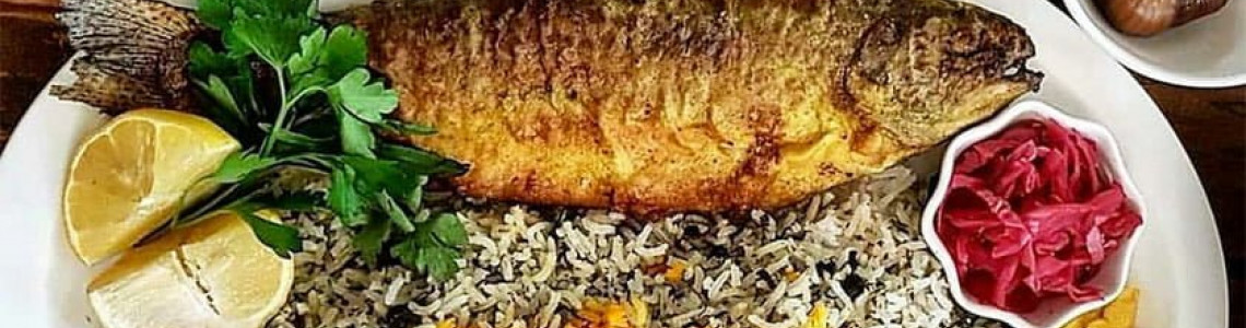 سبزی پلو با ماهی سبزی پلو با ماهی