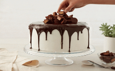 کیک بستنی کیک بستنی