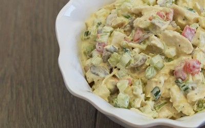 سالاد مرغ مکزیکی سالاد مرغ مکزیکی