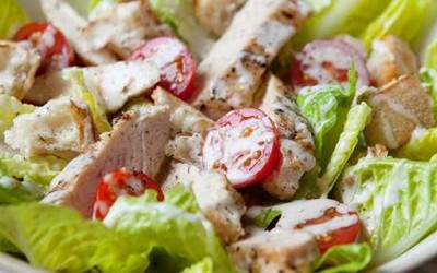 سالاد سزار با سس مخصوص