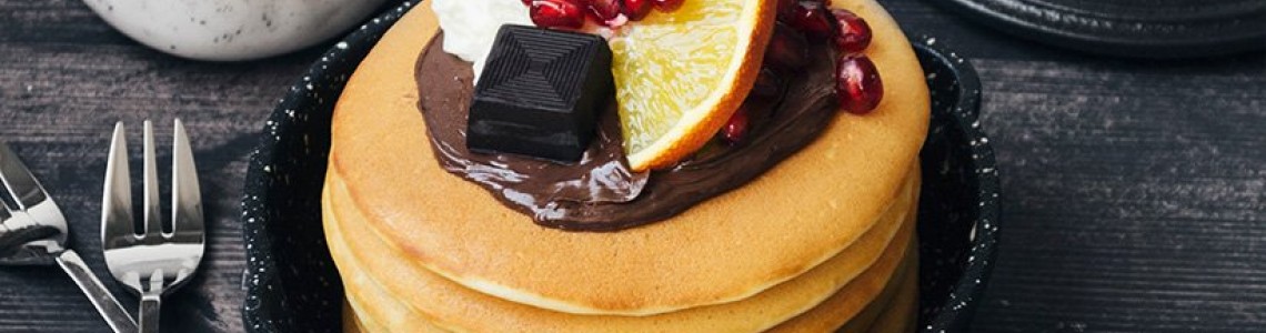 پنکیک ساده پنکیک ساده