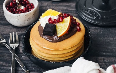 پنکیک ساده پنکیک ساده