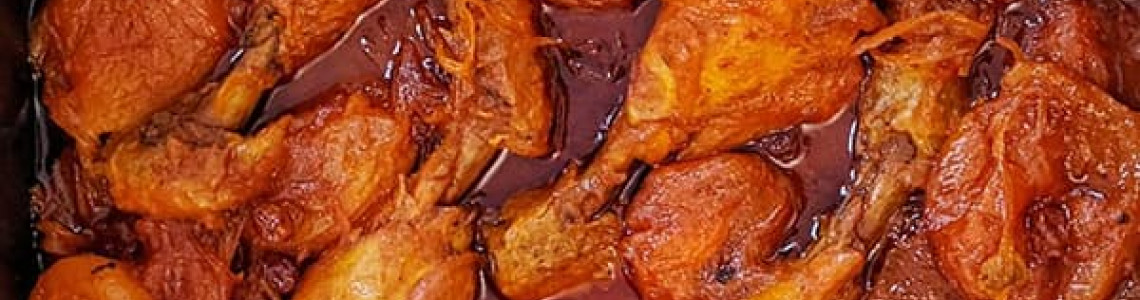 خورشت مرغ و آلو خورشت مرغ و آلو