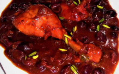 خورشت آلبالو خورشت آلبالو