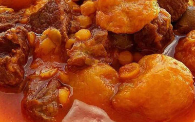خورشت قیمه آلو خورشت قیمه آلو