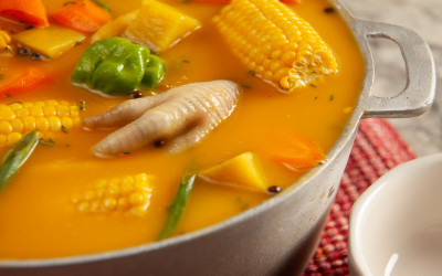 سوپ پای مرغ سوپ پای مرغ