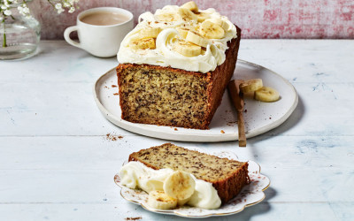 کیک موز خانگی کیک موز خانگی