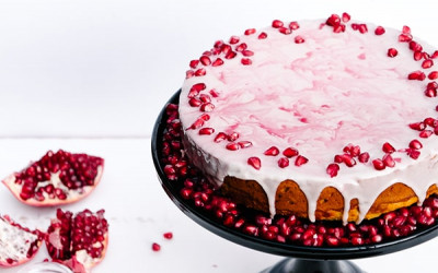 کیک انار خانگی
