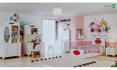 تخت خواب یک نفره باوان