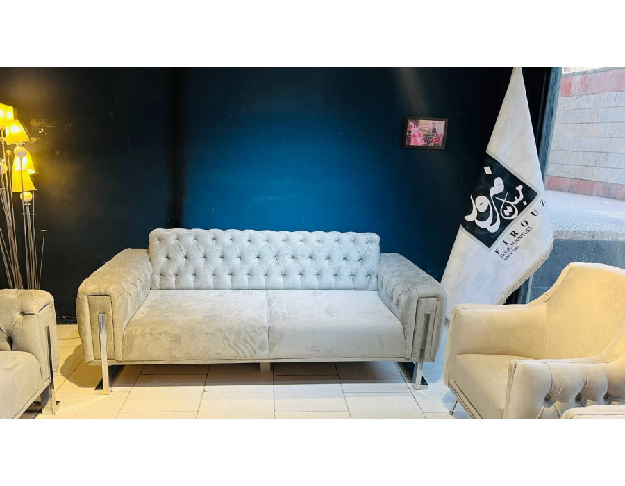 مبل راحتی صدفی پلاس