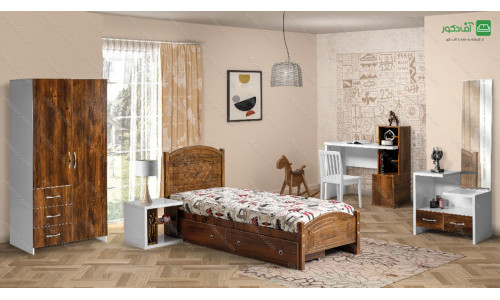 تخت خواب یک نفره برلیان تخت خواب یک نفره برلیان