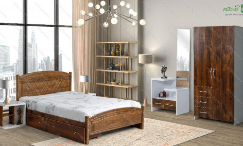 تخت خواب دو نفره برلیان