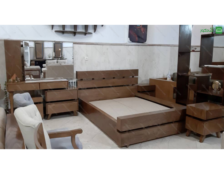 تخت خواب دو نفره لوکاس تخت خواب دو نفره لوکاس