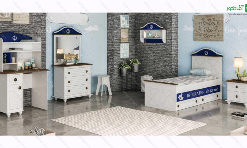 سرویس خواب یک نفره موج سرویس خواب یک نفره موج