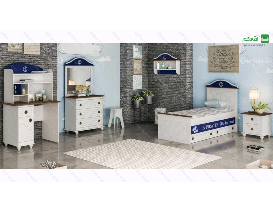 تخت خواب یک نفره موج تخت خواب یک نفره موج