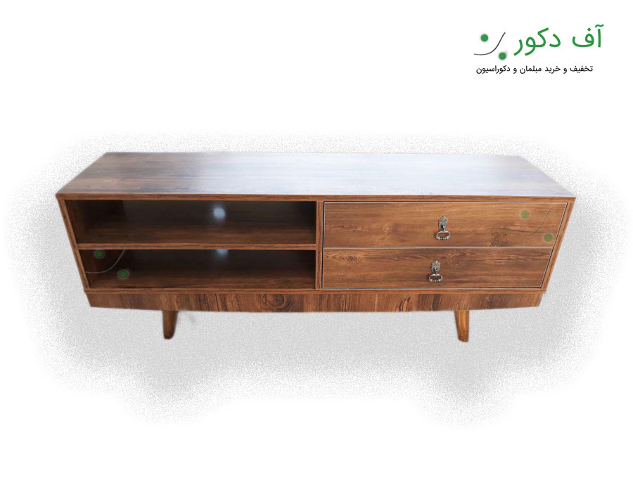 میز تلویزیون کلاسیک جدید بلوط میز تلویزیون کلاسیک جدید بلوط