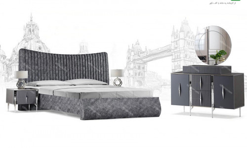 تخت خواب دو نفره جانا