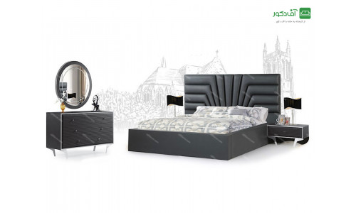 تخت خواب دو نفره راشین