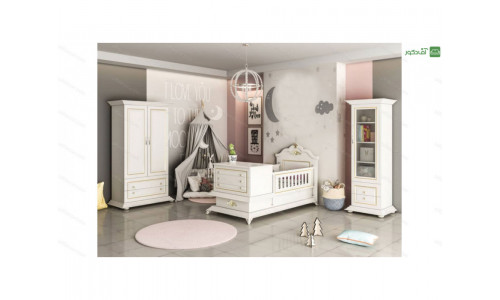 تخت خواب نوزاد نوجوان روژین
