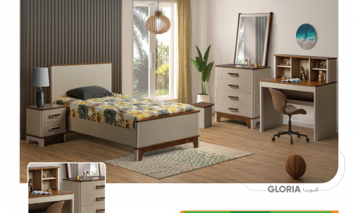 سرویس خواب یک نفره گلوریا سرویس خواب یک نفره گلوریا
