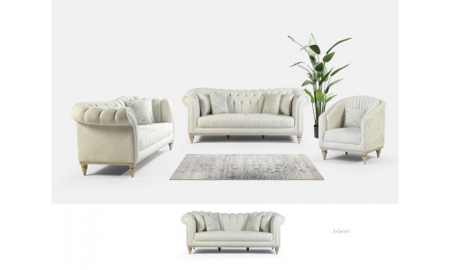 مبل چستر نئو کلاسیک دایانا