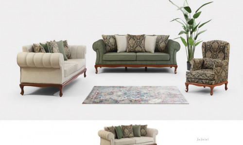 مبل نئوکلاسیک ژوزفین مبل نئوکلاسیک ژوزفین