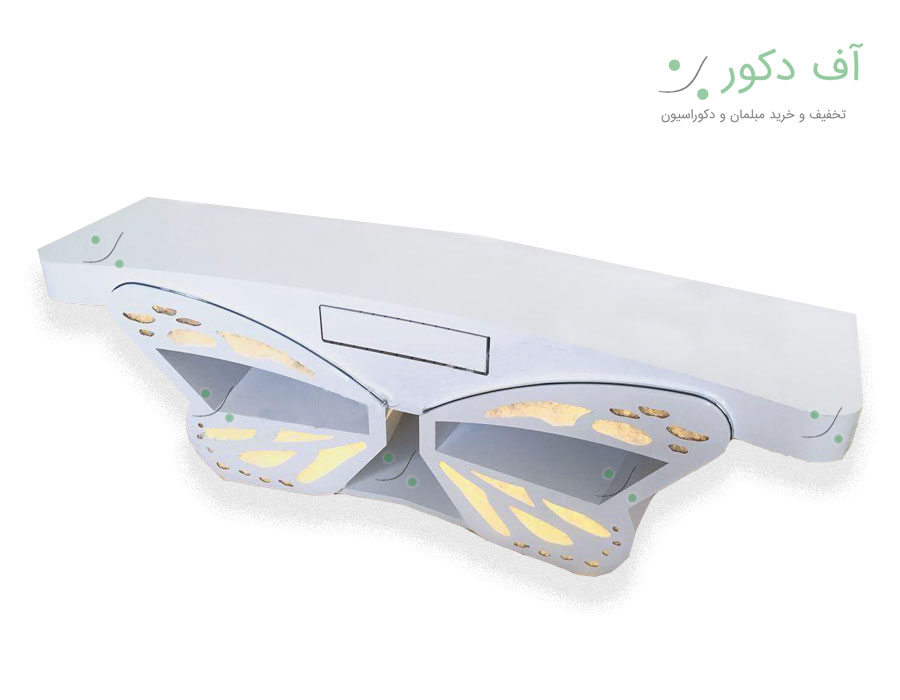 میز تلویزیون مدرن پروانه