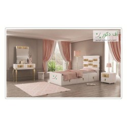 سرویس خواب یک نفره برنز سرویس خواب یک نفره برنز