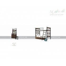 تخت خواب دو طبقه ملودی تخت خواب دو طبقه ملودی