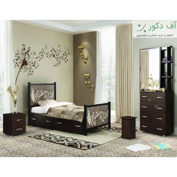 سرویس خواب یک نفره پروانه سرویس خواب یک نفره پروانه