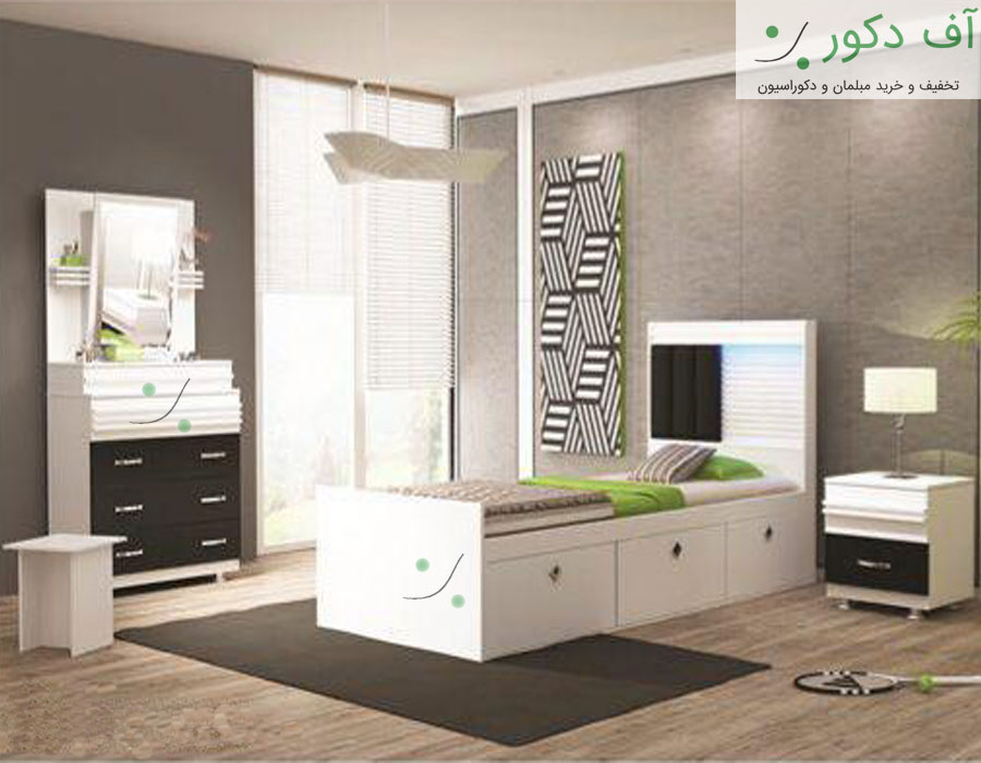 سرویس خواب یک نفره رهام