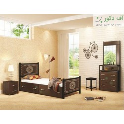 سرویس خواب مدرن یک نفره صدف