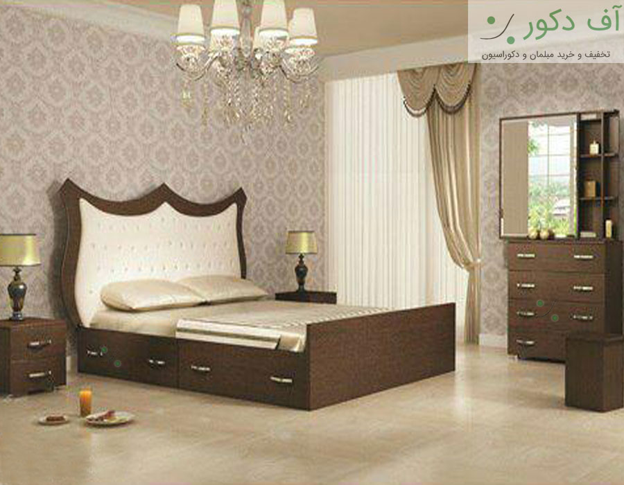 سرویس خواب دو نفره سلطنتی پرنیا سرویس خواب دو نفره سلطنتی پرنیا