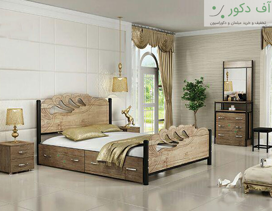 سرویس خواب دو نفره مدرن عروس سرویس خواب دو نفره مدرن عروس