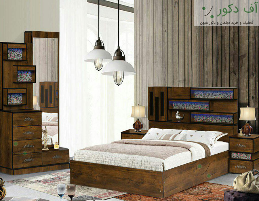 سرویس خواب دو نفره مدرن ساحل