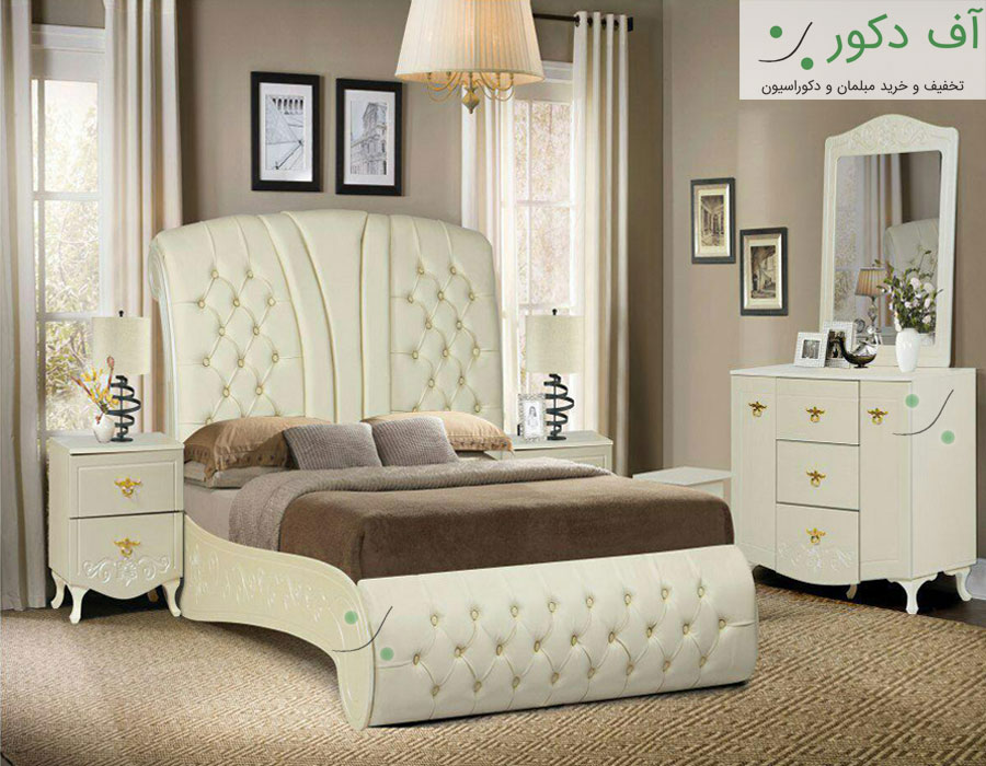 سرویس خواب دو نفره مدرن کیانا سرویس خواب دو نفره مدرن کیانا