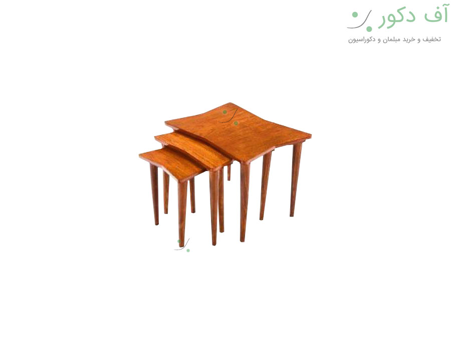 میز عسلی سه تیکه